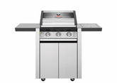 BeefEater 1600s Series - 3 Burner BBQ & Side Burner Trolley